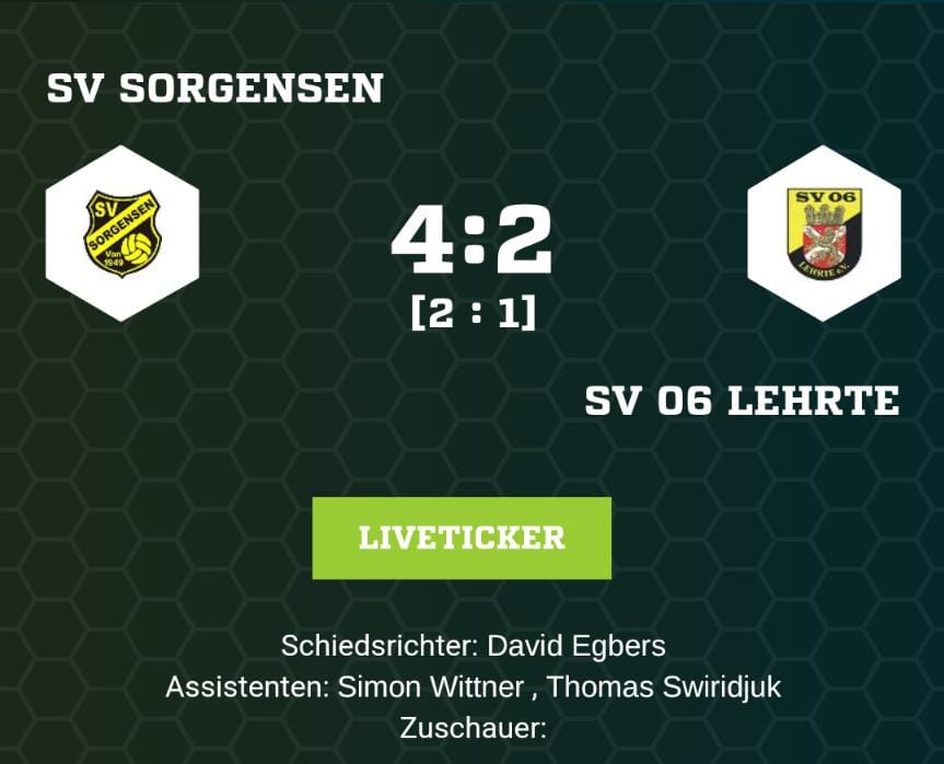 sorgensen ergeb